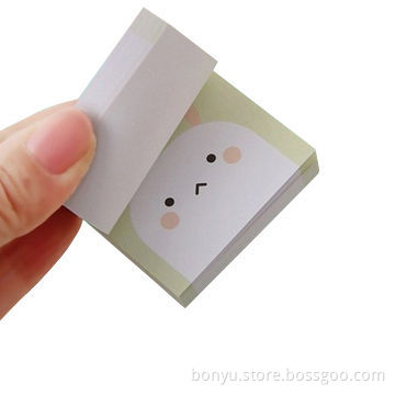 Sticky memo pad, animal design, for children gift and promotion
